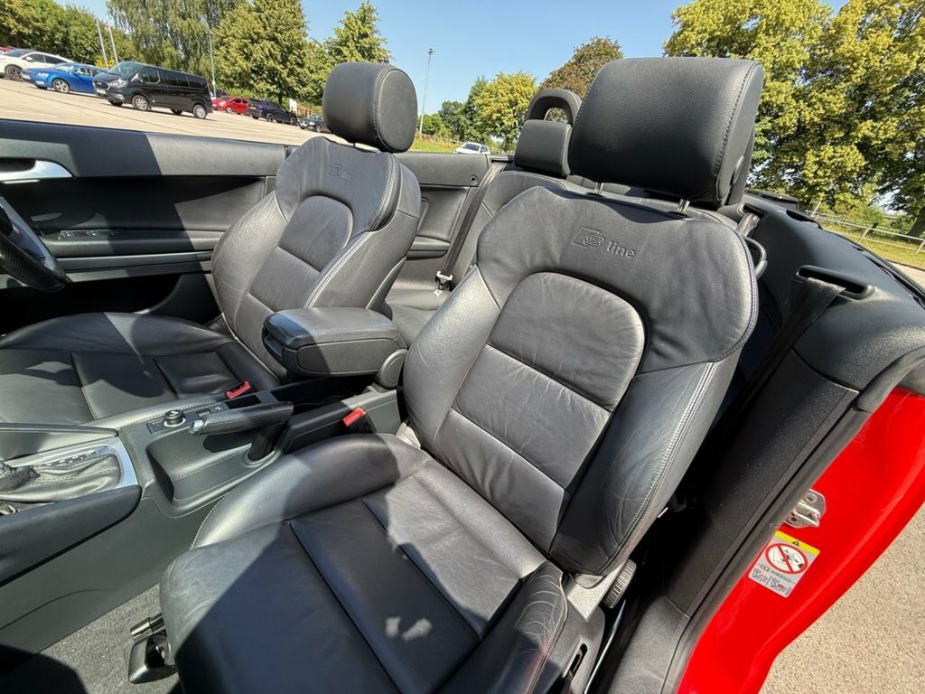 Audi A3 Cabriolet 2L S Line Red #3