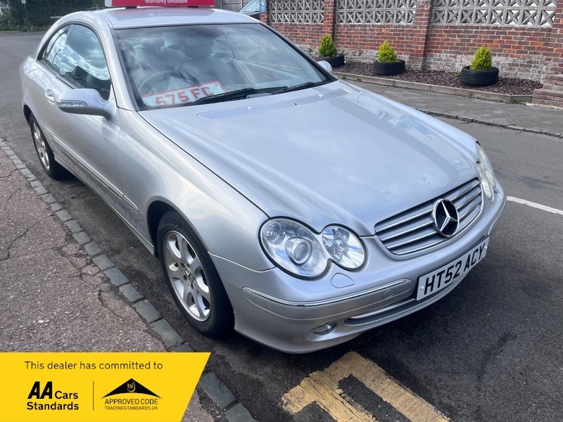 Mercedes-Benz CLK Clk240 Elegance Silver