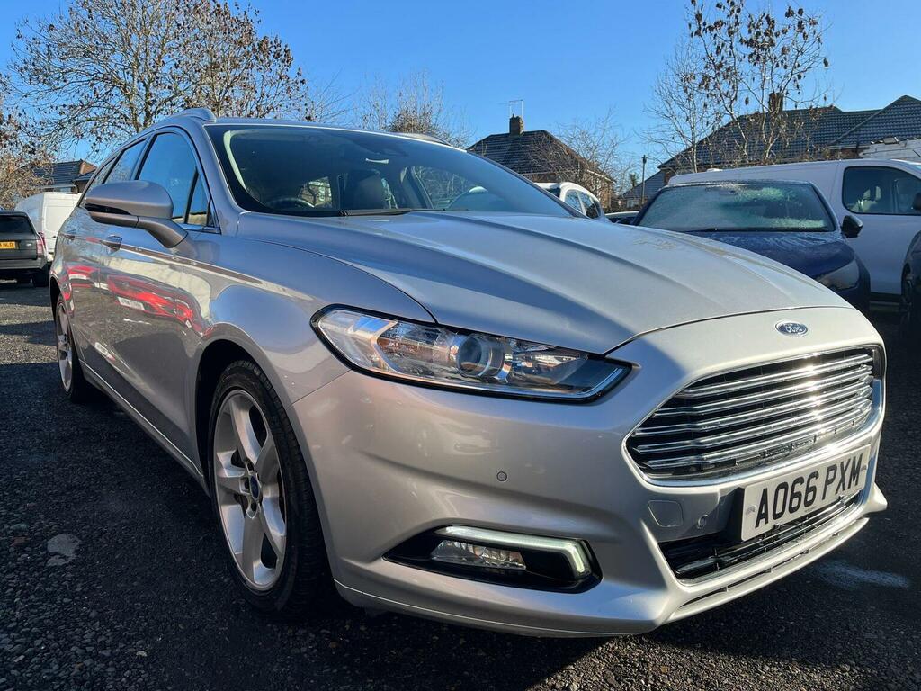Ford Mondeo Estate 2.0 Tdci Titanium Powershift Euro 6 Ss 5 Silver