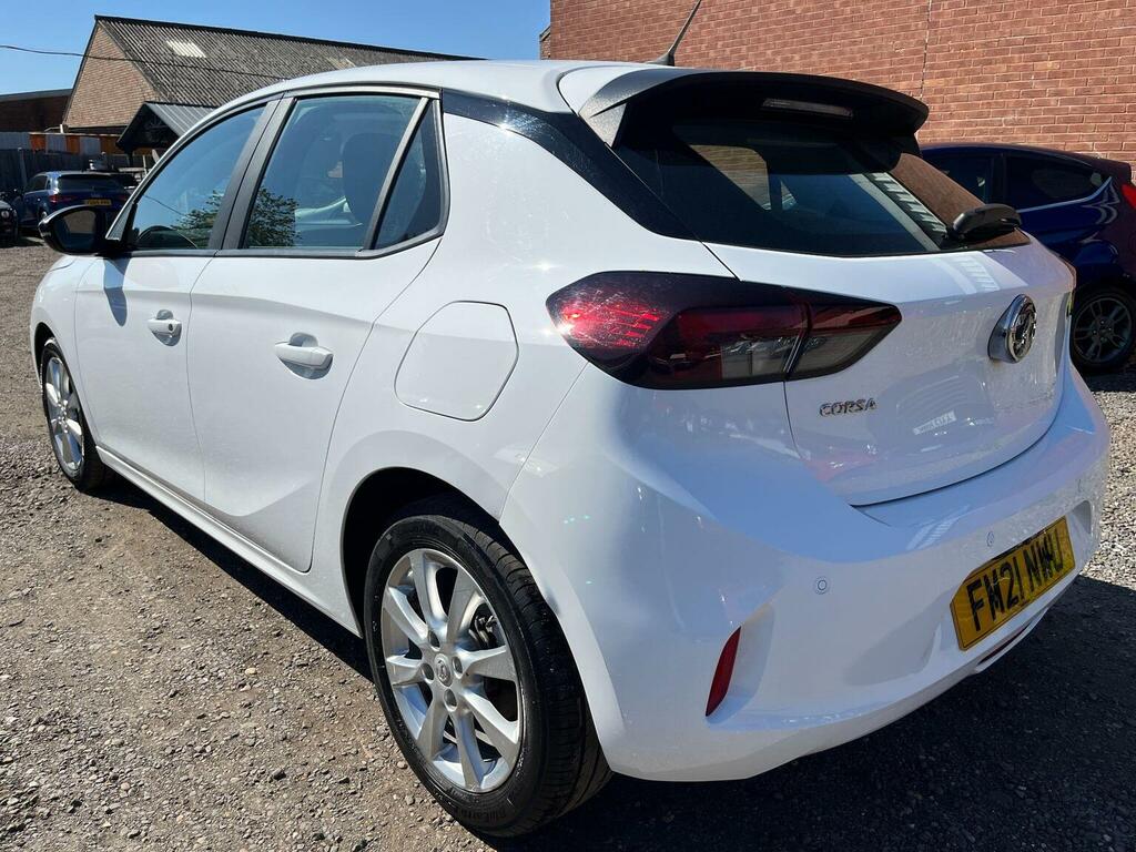 Vauxhall Corsa Hatchback 1.5 Turbo D Se Euro 6 Ss 202121 White #4