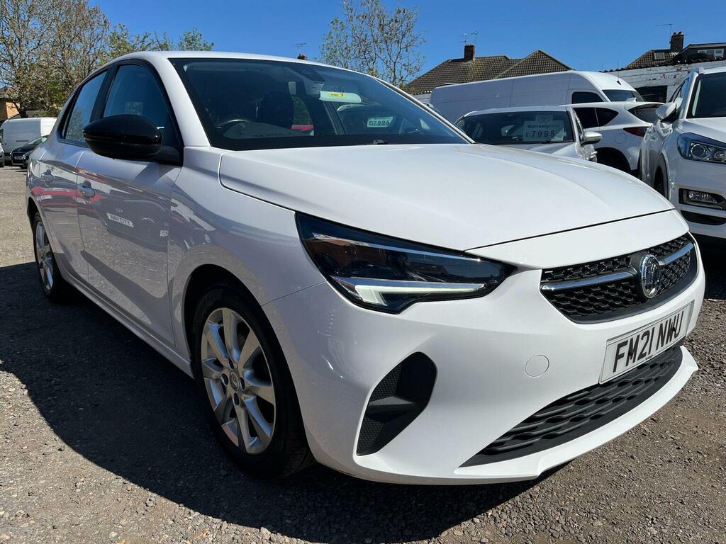 Vauxhall Corsa Hatchback 1.5 Turbo D Se Euro 6 Ss 202121 White