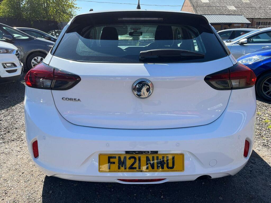 Vauxhall Corsa Hatchback 1.5 Turbo D Se Euro 6 Ss 202121 White #5