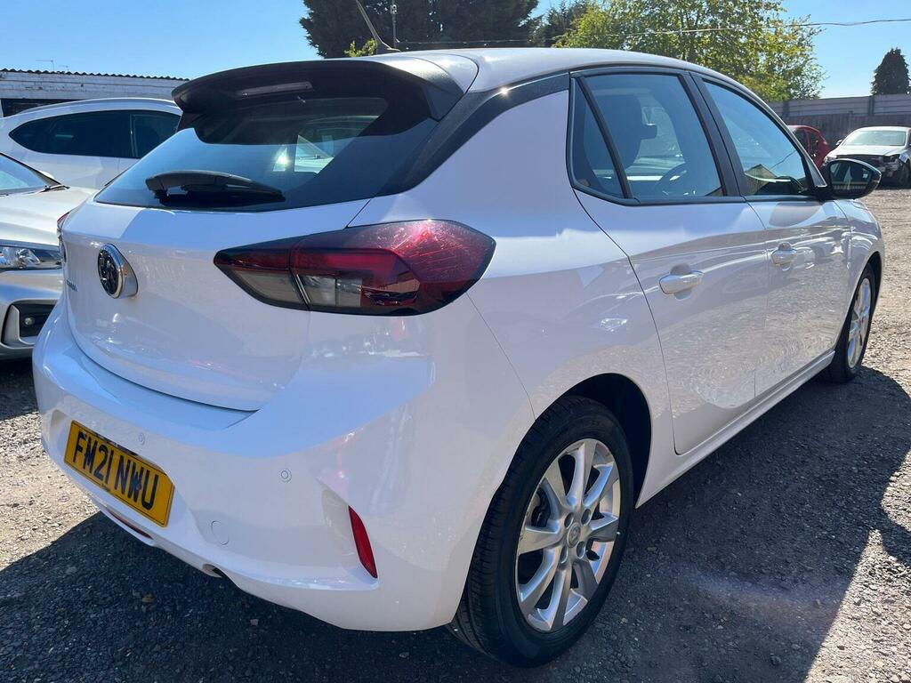 Vauxhall Corsa Hatchback 1.5 Turbo D Se Euro 6 Ss 202121 White #6