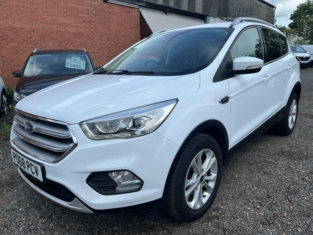 Ford Kuga Suv 2.0 Tdci Titanium Euro 6 Ss 201968 PO68PCV White #3