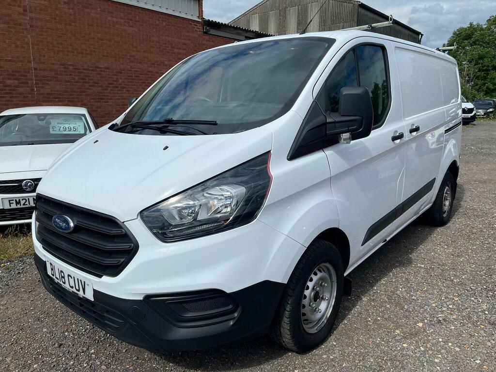Ford Transit Custom 2.0 300 Ecoblue L1 H1 Euro 6 BL18CUV White #3