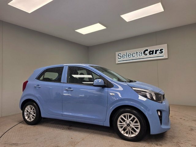 Kia Picanto 1.0 Dpi 2 Hatchback Euro 6 S S AU22UOM Blue #4