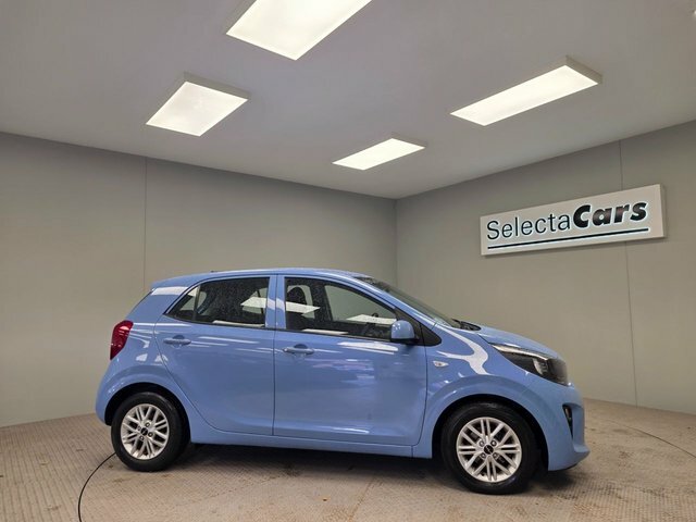 Kia Picanto 1.0 Dpi 2 Hatchback Euro 6 S S AU22UOM Blue #5