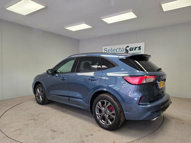 Ford Kuga 2.5 Ecoboost Duratec 14.4Kwh St-line Suv Petro DV72OOG Blue #2