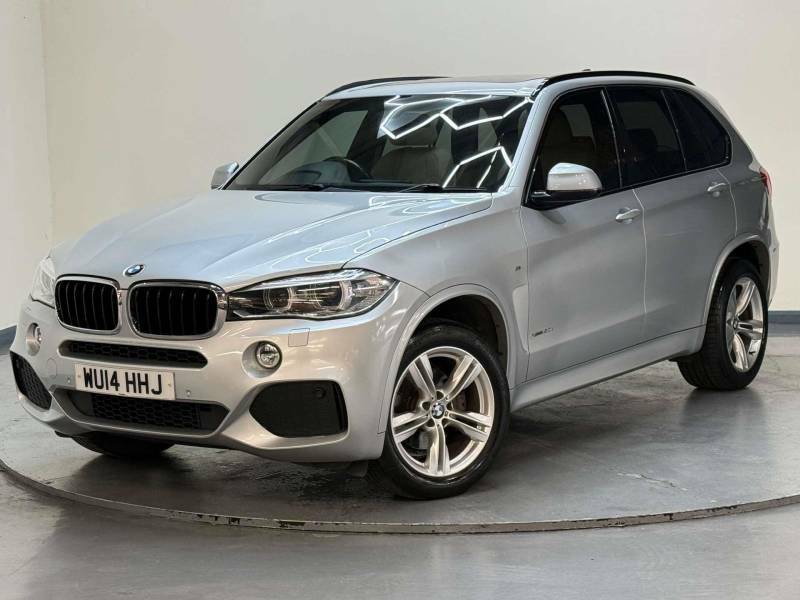 BMW X5 3.0 X5 Xdrive 30D M Sport 4Wd - 2014 14 WU14HHJ Silver #2
