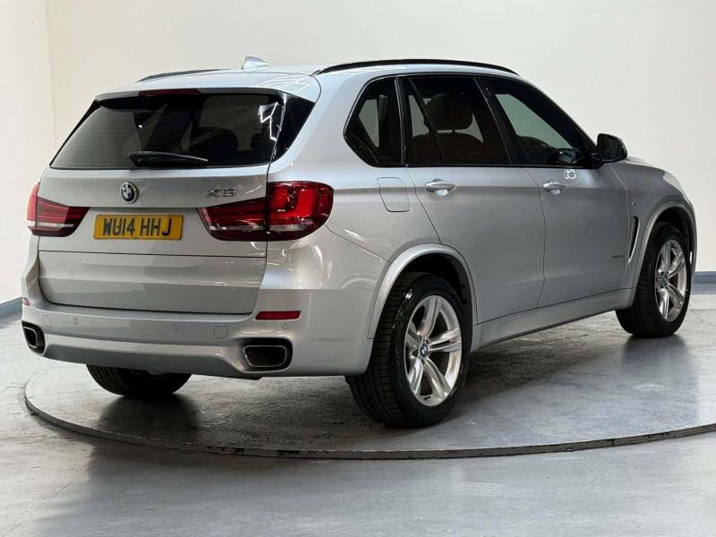 BMW X5 3.0 X5 Xdrive 30D M Sport 4Wd - 2014 14 WU14HHJ Silver #5