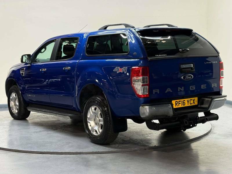 Ford Ranger 3.2 Ranger Limited Edition 4X4 Double Cab Tdci Aut RF16YCX Blue #4
