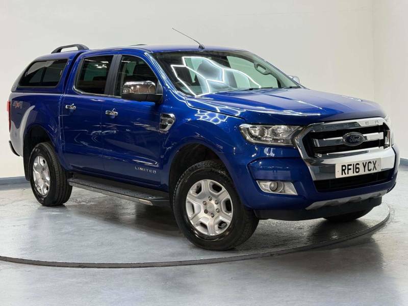 Ford Ranger 3.2 Ranger Limited Edition 4X4 Double Cab Tdci Aut RF16YCX Blue #2