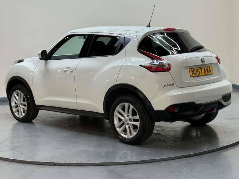 Nissan Juke 1.6 Juke Acenta Cvt - 2017 67 NU67AWA White #4