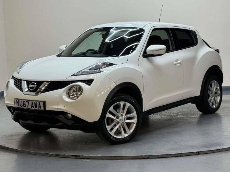 Nissan Juke 1.6 Juke Acenta Cvt - 2017 67 NU67AWA White #2