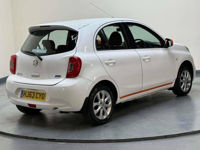 Nissan Micra 1.2 Micra Acenta - 2013 63 HJ63CYO White #5