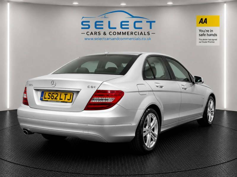 Mercedes-Benz C Class 2.1 C220 Executive Se Cdi Blueefficiency LS62LTJ Silver #4