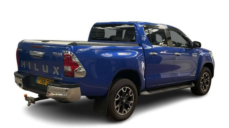 Toyota HILUX 2.4 Hi-luxury Invincible X D-4d 4Wd Double Cab Aut Blue #2