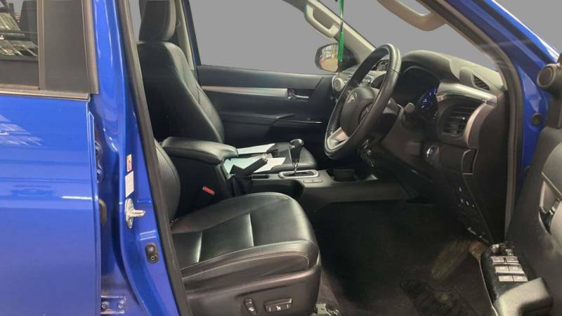 Toyota HILUX 2.4 Hi-luxury Invincible X D-4d 4Wd Double Cab Aut Blue #6