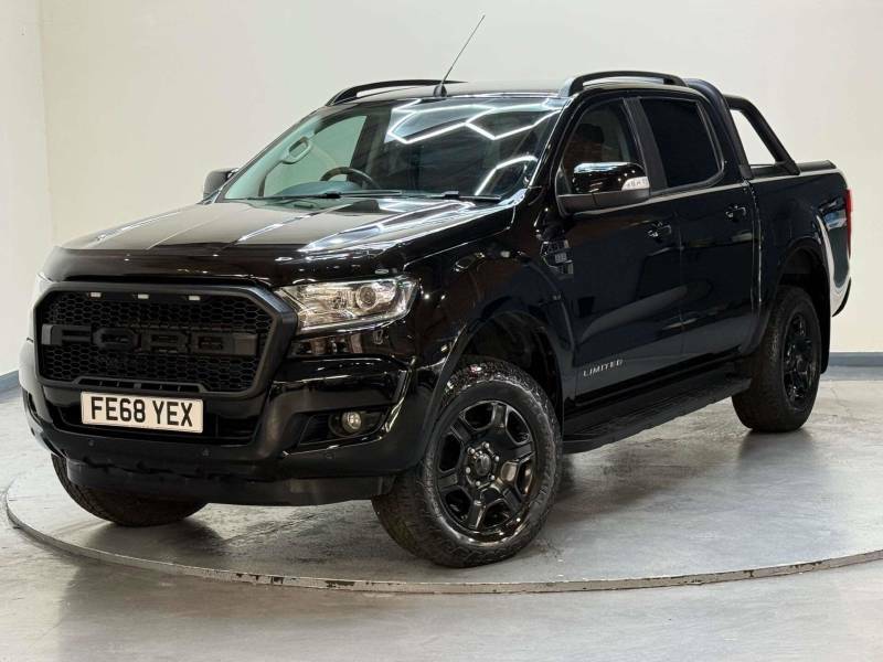 Ford Ranger 2.2 Ranger Black Sip Tdci 4X4 4Wd - 2018 68 FE68YEX Black #2