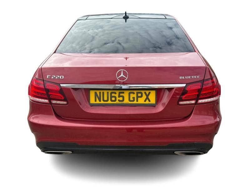 Mercedes-Benz E Class 2.1 E220 Amg Night Edition Premium Bluetec 4 NU65GPX Red #5