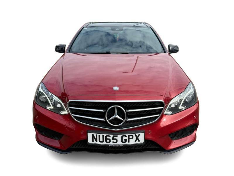 Mercedes-Benz E Class 2.1 E220 Amg Night Edition Premium Bluetec 4 NU65GPX Red #3