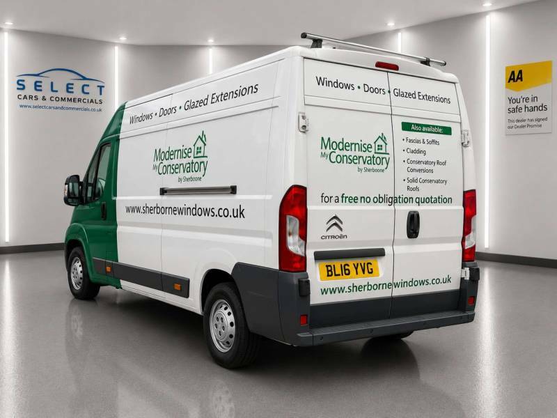 Citroen Relay 2.2 Relay 35 L3h2 Enterprise Hdi White #4