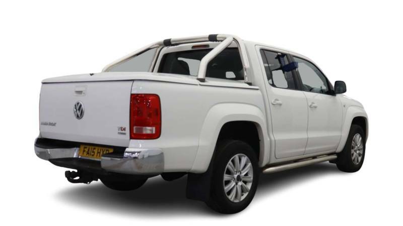 Volkswagen Amarok 2.0 Amarok Highline 4Motion Double Cab 4Wd White #2