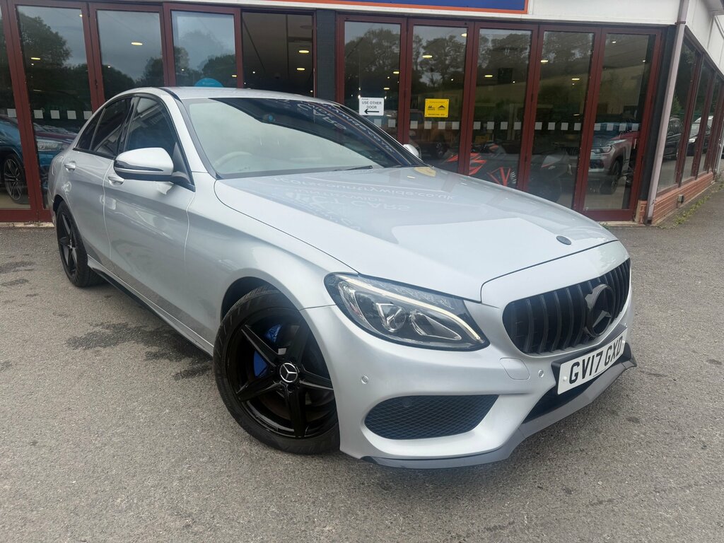 Mercedes-Benz C Class 2.1 C220d Amg Line Saloon G-tronic Eur Silver