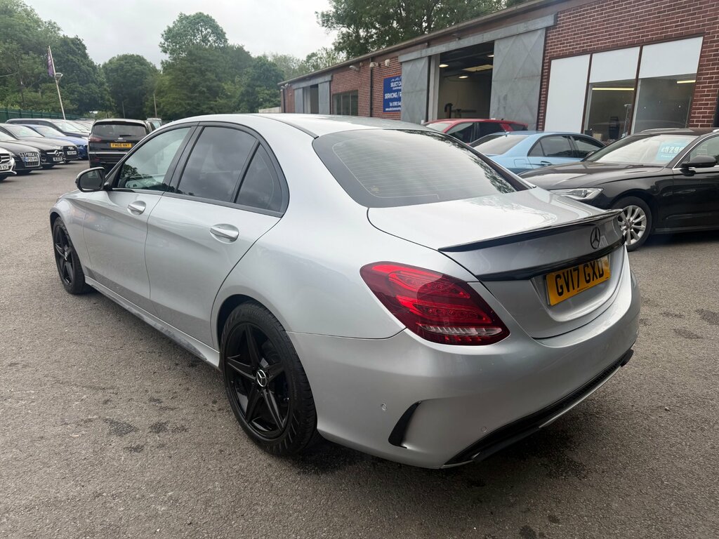 Mercedes-Benz C Class 2.1 C220d Amg Line Saloon G-tronic Eur GV17GXD Silver #5