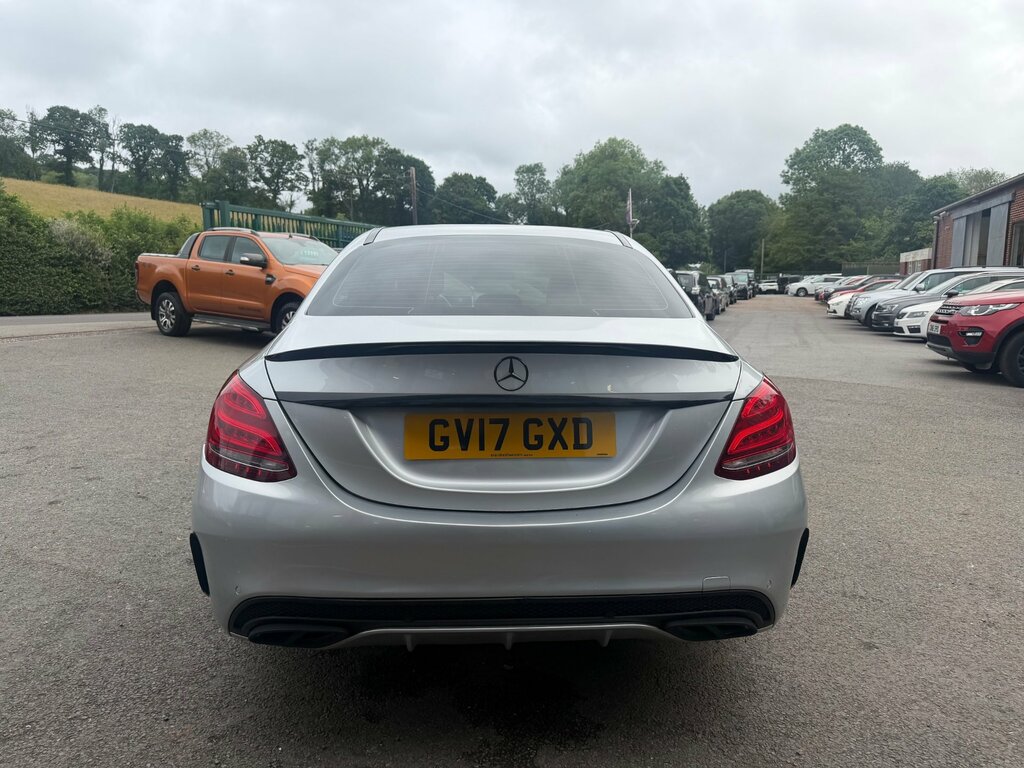 Mercedes-Benz C Class 2.1 C220d Amg Line Saloon G-tronic Eur GV17GXD Silver #6