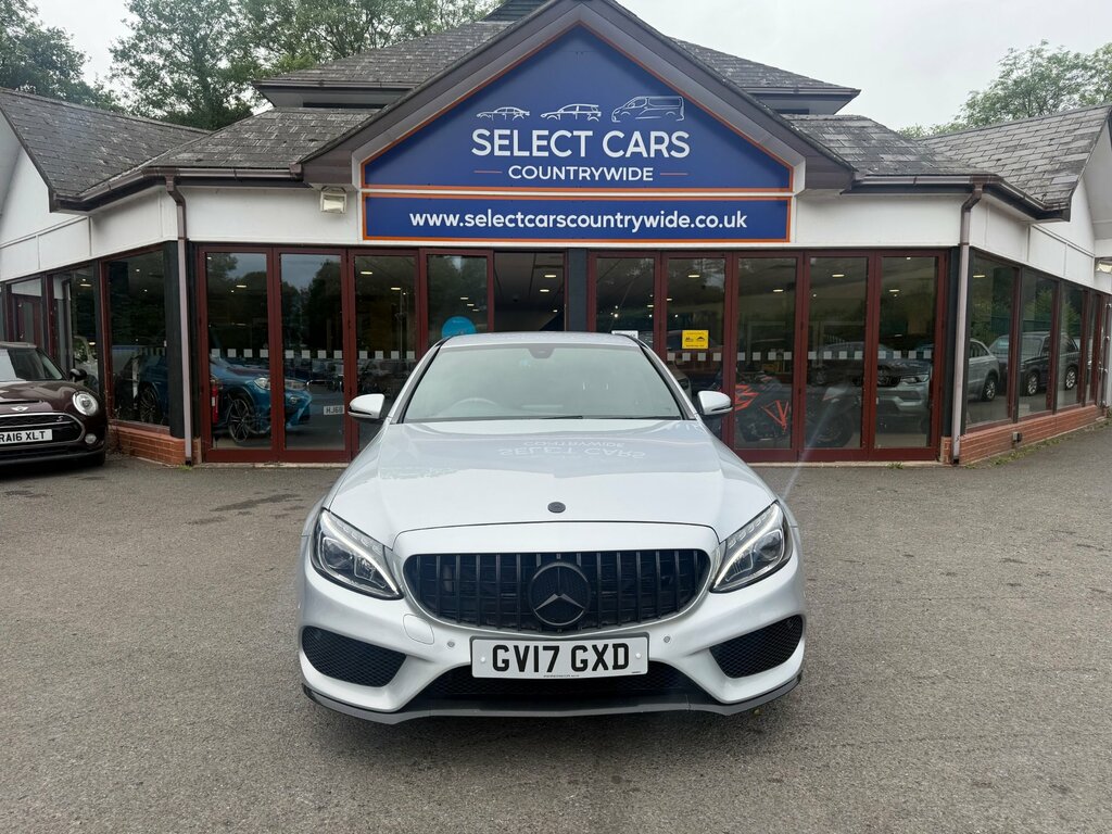 Mercedes-Benz C Class 2.1 C220d Amg Line Saloon G-tronic Eur GV17GXD Silver #2