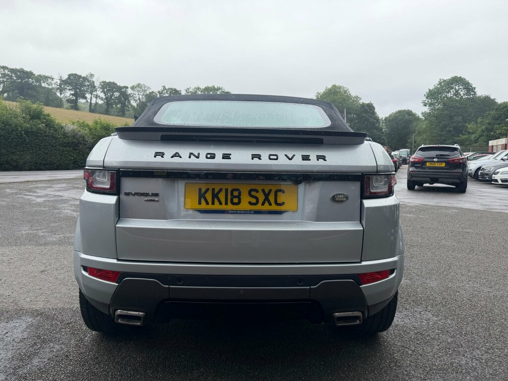 Land Rover Range Rover Evoque 2.0 Td4 Hse Dynamic Convertible 4W KK18SXC Silver #6