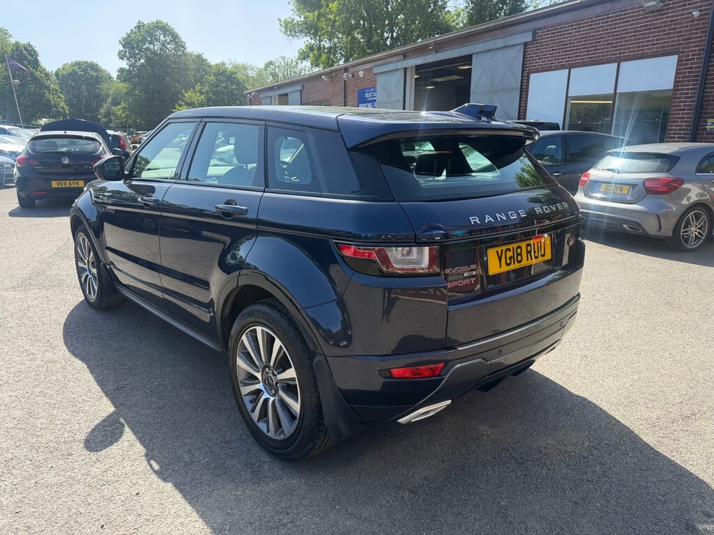 Land Rover Range Rover Evoque 2.0 Si4 Hse Dynamic Suv 4Wd Euro 6 YG18RUU Blue #4