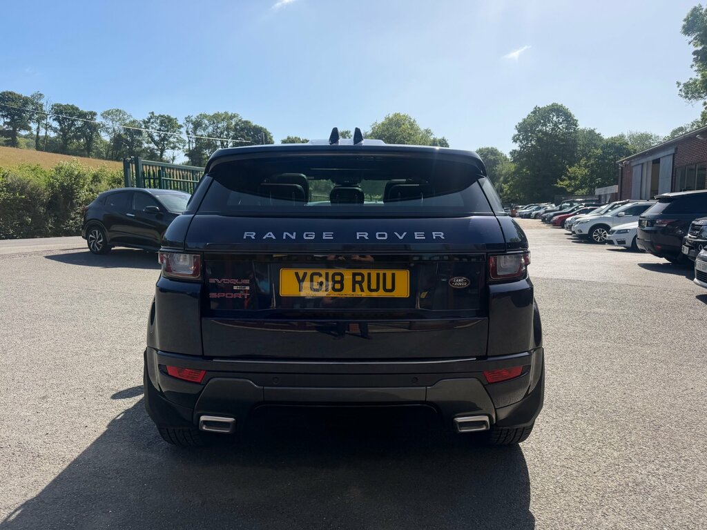 Land Rover Range Rover Evoque 2.0 Si4 Hse Dynamic Suv 4Wd Euro 6 YG18RUU Blue #5