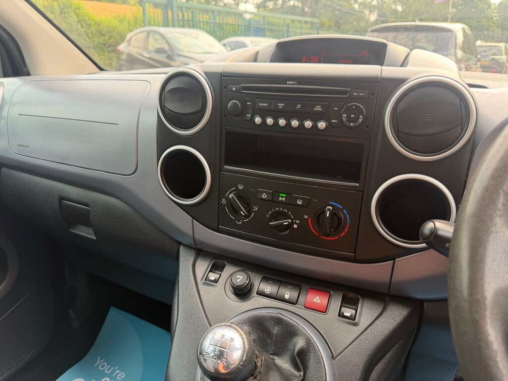 Citroen Berlingo Mpv 1.6 Hdi Vtr Multispace Mpv Euro 4 200808 Blue #14