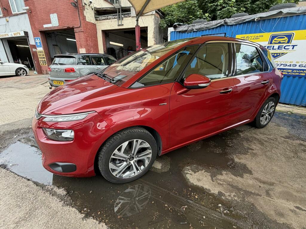 Citroen C4 Picasso 1.6 E-hdi Exclusive FX15UCW Red #4