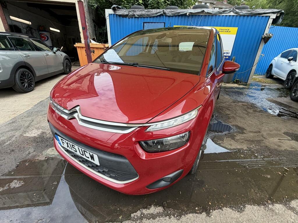 Citroen C4 Picasso 1.6 E-hdi Exclusive FX15UCW Red #3