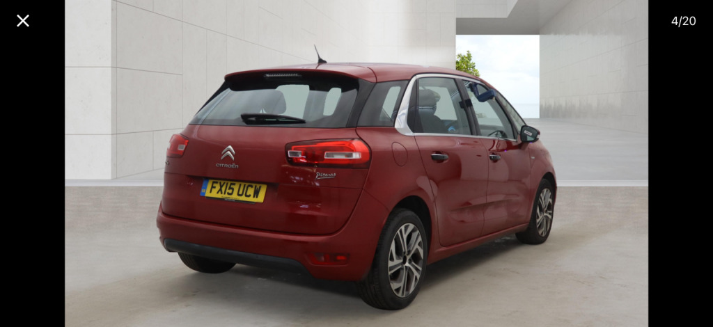 Citroen C4 Picasso 1.6L E-hdi Selection Blue #4
