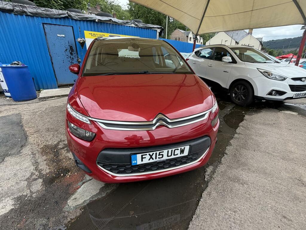 Citroen C4 Picasso 1.6 E-hdi Exclusive FX15UCW Red #2
