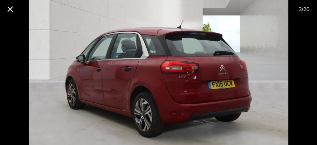 Citroen C4 Picasso 1.6L E-hdi Selection Blue #3