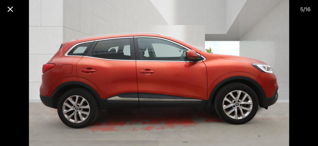Renault Kadjar Suv 1.2 Dynamique Nav Tce 130 2016 Red #4