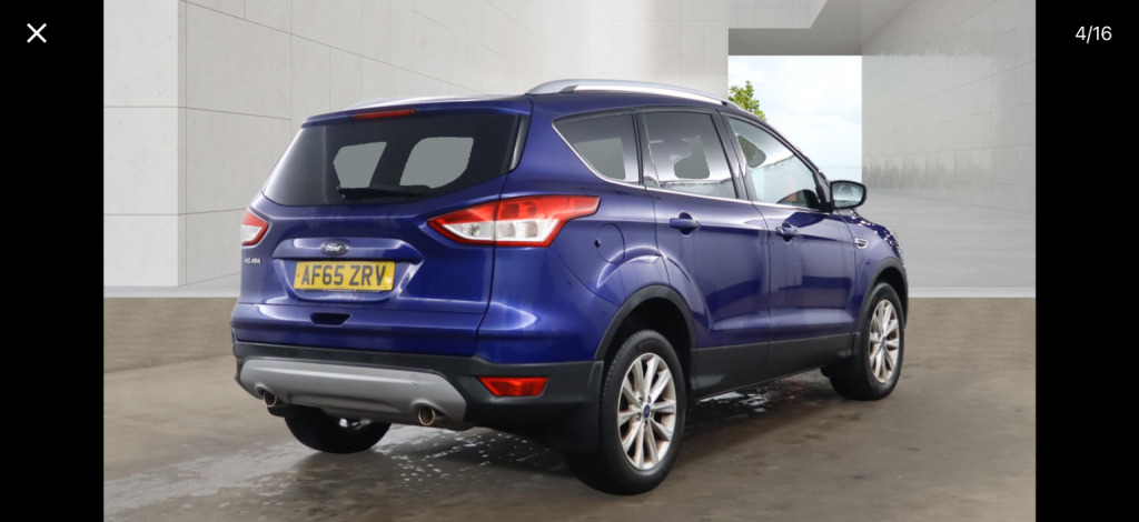Ford Kuga Hatchback Orange #4