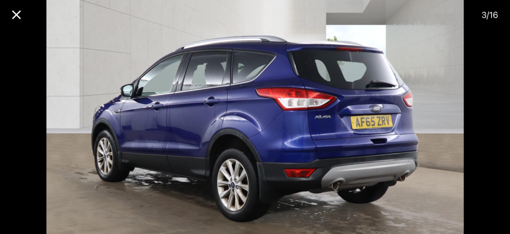 Ford Kuga Hatchback Orange #3