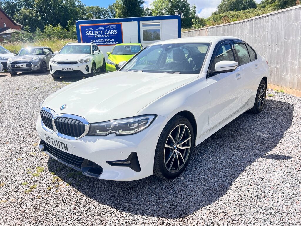 BMW 3 Series 2.0 318I Sport Saloon Euro 6 Ss WF21UTM White #4