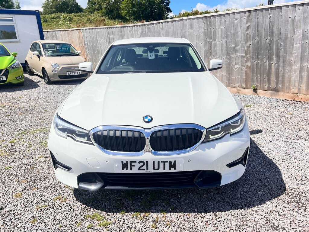 BMW 3 Series 2.0 318I Sport Saloon Euro 6 Ss WF21UTM White #3
