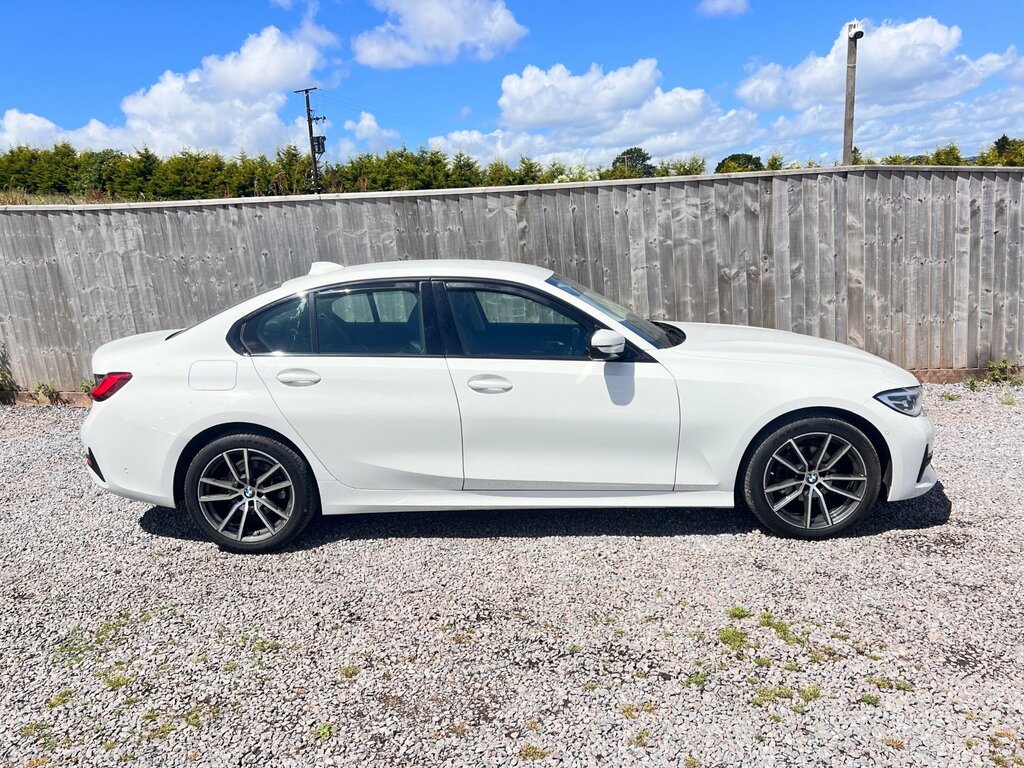 BMW 3 Series 2.0 318I Sport Saloon Euro 6 Ss WF21UTM White #5