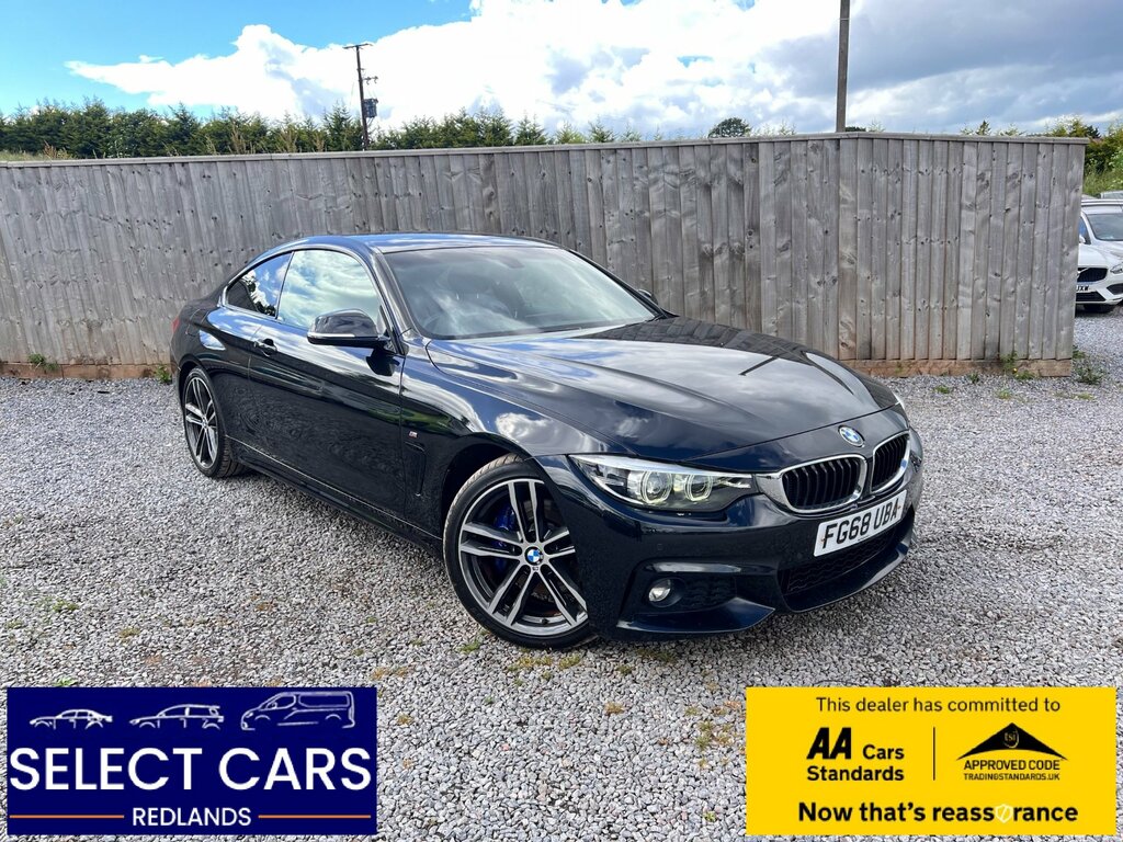 BMW 4 Series Gran Coupe 2.0 420D M Sport Coupe Euro 6 Ss Black