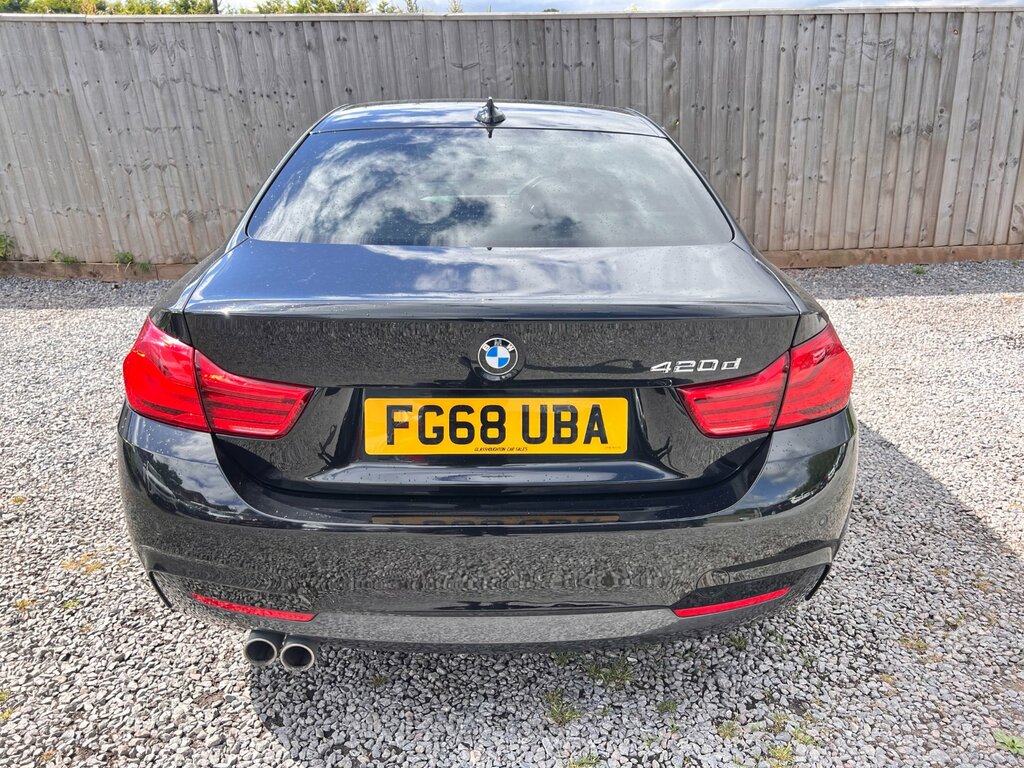 BMW 4 Series Gran Coupe 2.0 420D M Sport Coupe Euro 6 Ss Black #6