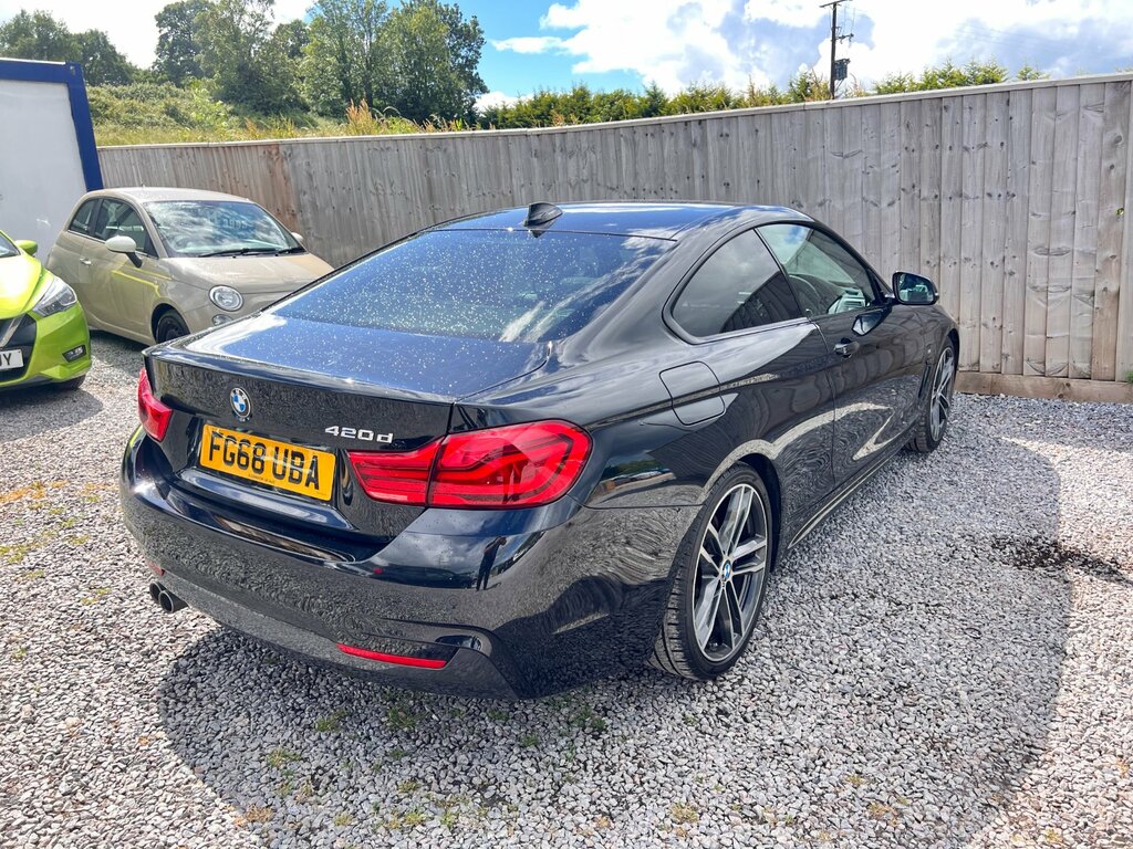 BMW 4 Series Gran Coupe 2.0 420D M Sport Coupe Euro 6 Ss Black #5