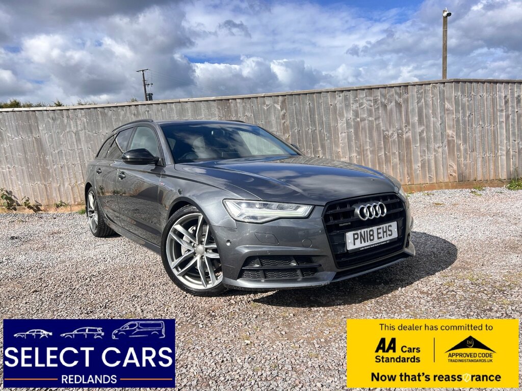Audi A6 Avant 3.0 Tdi V6 Black Edition Estate S Troni Grey